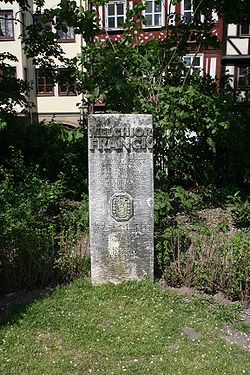 Monument dédié au compositeur à Coburg