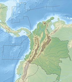 (Voir situation sur carte : Colombie (relief))