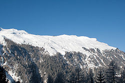 La Corne de Sorebois vue de l'est.