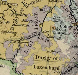 Le comté de Horn dans la Principauté de Liège