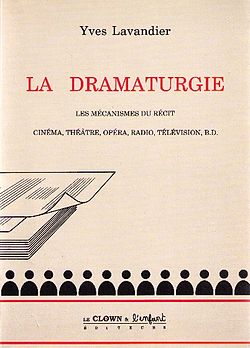 Couverture de la première édition de La Dramaturgie en 1994.