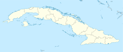 Localisation sur la carte de Cuba