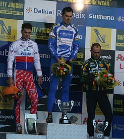 Cyclocross Roubaix 2009 podium M.jpg