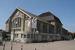 Gare centrale de Darmstadt