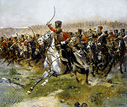 Detaille 4th French hussar at Friedland.jpg