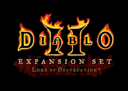 Logo de Diablo II: Lord of Destruction.