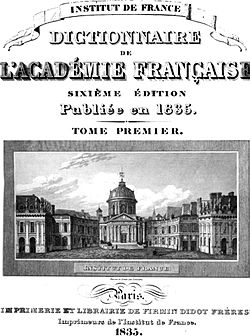 La 6e édition de 1835.