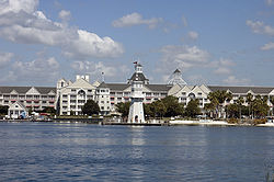 Façade du Disney's Yacht Club