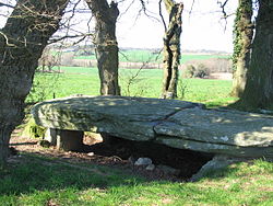 Image illustrative de l'article Tumulus avec dolmen de la Maison Trouvée