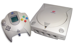 La Dreamcast et sa manette
