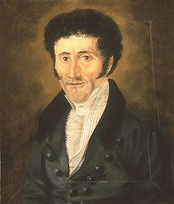 Autoportrait d'Ersnt Theodor Amadeus Hoffmann