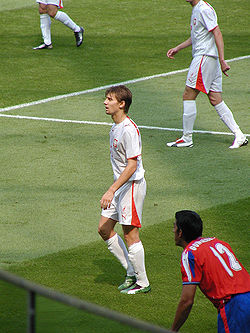 Smolarek lors de Costa Rica - Pologne (Hanovre, Coupe du monde 2006)