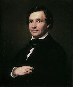 Le portrait de Wilhem Taubert par Eduard Magnus en 1862