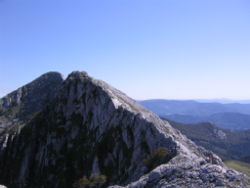 Le mont Elgoin depuis Kurutzeta.