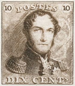 Le premier timbre belge fut composé par Jacob Wiener