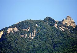 Le mont vu de Forio