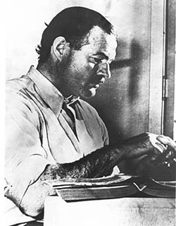 Ernest Hemingway en 1939