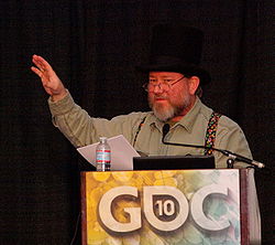 Ernest Adams à la Game Developers Conference en 2010