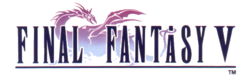 Logo de Final Fantasy V.