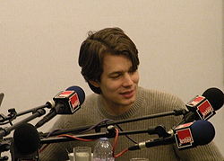 David Fray en interview lors de La Folle Journée, à Nantes, le 1er février 2009.