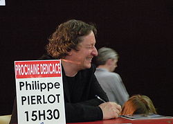Philippe Pierlot lors d'une séance de dédicaces au cours de la Folle Journée 2009.