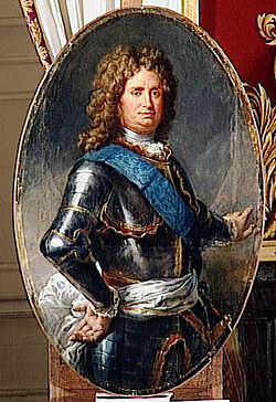 François-Louis Rousselet, marquis de Châteaurenault (1637-1716) Portrait par Jean-Pierre Franque[Note 1]