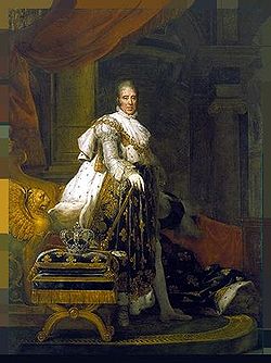 Charles X en habits de sacre par François Gérard