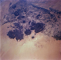 Image satellite du massif de l'Aïr.