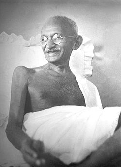 Mohandas Karamchand Gandhi, août 1942