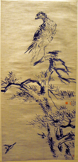 GaoQipei-FingerPaintingOfEagleAndPineTrees-ShanghaiMuseum-May27-08.jpg
