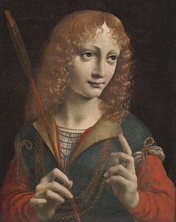 Portrait de Jean Galéas Sforza attribué à Léonard de Vinci, 1483