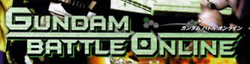 Logo de Gundam Battle Online