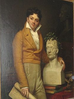 Portrait de Gustave Dugazon (1806).Auteur inconnu, collection privée.