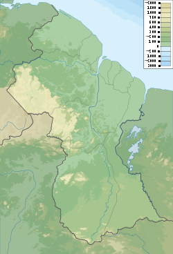 (Voir situation sur carte : Guyana)