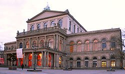 Opéra de Hanovre et place de l'opéra