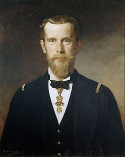 Rodolphe, Prince héritier d'AutrichePortrait réalisé par Heinrich von Angeli en 1885