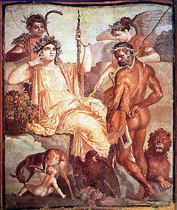 Hercule et son fils Télèphe.