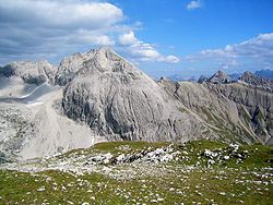 Le Hohes Licht depuis le Rappenseekopf