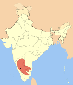 L'empire Hoysala vers 1200