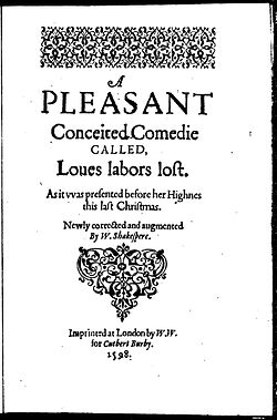 Première édition in-quarto de 1598