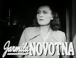 Jarmila Novotná dans Les Anges marqués, 1948