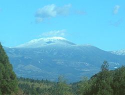 Vue du mont Karakuni.