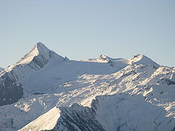 Le Kitzsteinhorn vu du Schmittenhöhe