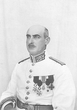 Léon Geismar en uniforme de gouverneur général.