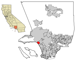 Localisation de Santa Monica