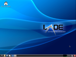 Capture d'écran de LXDE