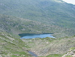 Vue du lac du Brévent.