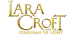 Logo du jeu Lara Croft and the Guardian of Light.