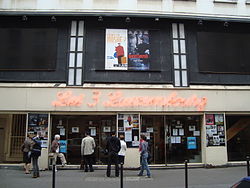 Façade du cinéma