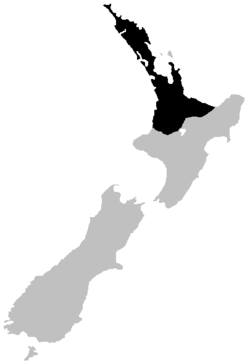 Litoria aurea range in New Zealand.PNG